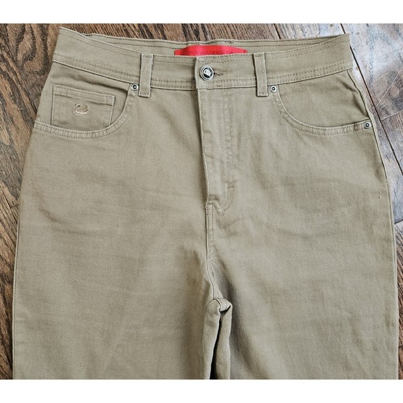 Vintage 90s Gloria Vanderbilt Brown Denim Jeans Size 10 Medium Y2k High Waisted - Picture 5 of 14